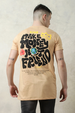 REMERA MAKE MONEY NOT FRIEND (43242) en internet