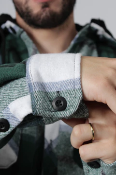 CAMISACO IMPORTADO ESCOCES CON ABRIGO (44452) - tienda online