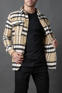 CAMISACO PAÑO ESCOCES (40476)