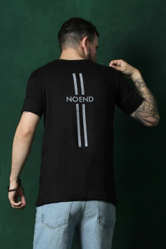 REMERA GAMUZADA NO END (43707)