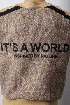 BUZO IMPORTADO ESPALDA TEJIDA (44053) - comprar online