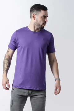 REMERA BASICA GAMUZADA (44207) - No End MAYORISTA