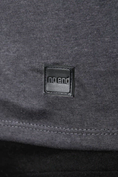 REMERA M/L CON CARTERA (40201) - comprar online