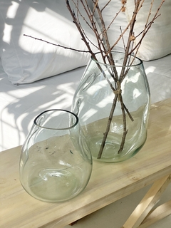 Florero Organico Chico - Total White Deco