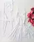 Robe/Camisola/Calcinha sem Bojo - Branco - Pimenta Doce