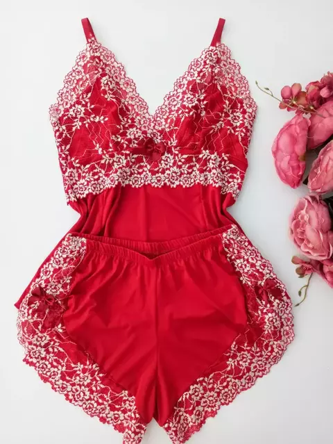 BabyDoll Ana - Vermelho