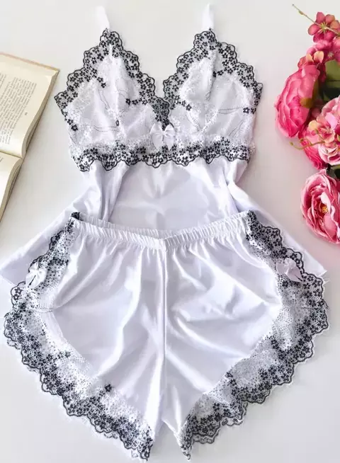 BabyDoll Ana - Branco Chant - comprar online