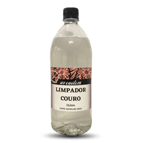 Limpa Couro 1L Elimina Mofo e Sujeira Sem Agredir o Couro