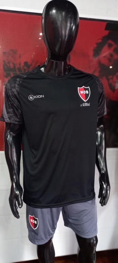 Remera City Negro y gris - comprar online