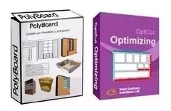 Polyboard 6 & Opticut 5.5 (Diseño de Muebles)