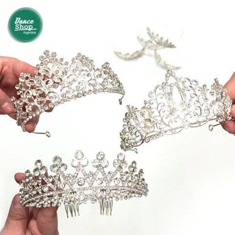 Corona maxi strass (PE014)