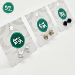 Aros cubos fantasia (JO020) - comprar online