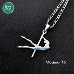 Dije acero danza 2D (JO002) en internet