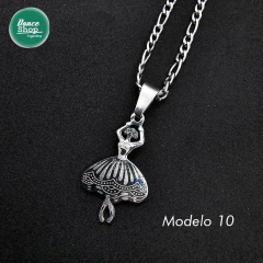 Dije acero danza 2D (JO002) en internet