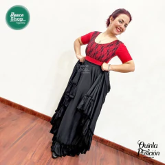 Maxifalda volados (FA003) - comprar online