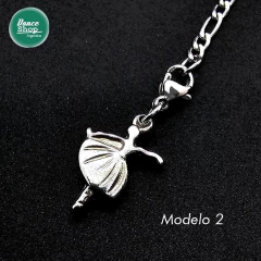 Dije acero danza 3D (JO003) en internet