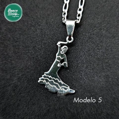 Dije acero danza 2D (JO002) - comprar online