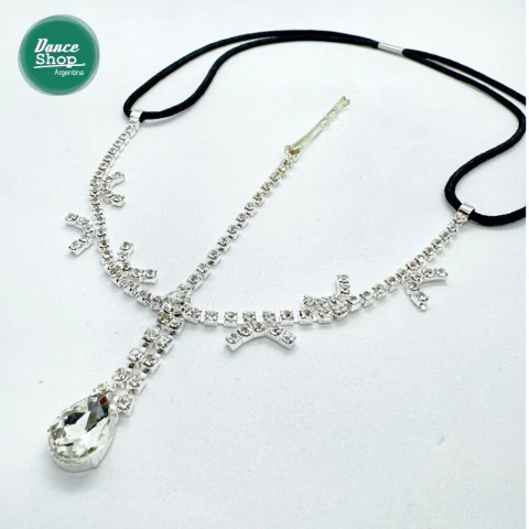 Tiara de strass (PE044)