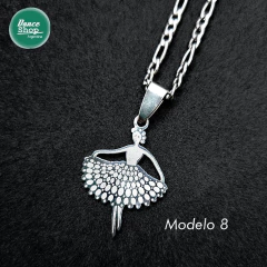 Dije acero danza 2D (JO002) - tienda online