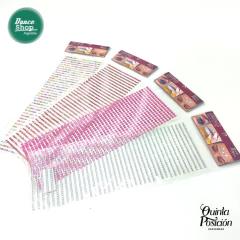 Cristal autoadhesivo círculo (MQ023) - Dance Shop Argentina