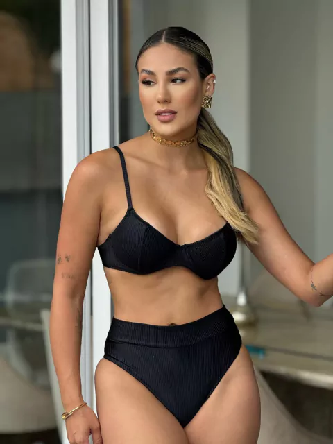 Top Aro Éden Preto - comprar online