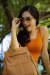 Mochila de Couro Legítimo Malu Caramelo Andória - Detalhe