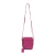 Bolsa de Couro Transversal Shouder Rosa Fucsia