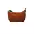 Bolsa Transversal de Couro Legítimo Emily Cor Caramelo