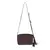 Bolsa Transversal de Couro Legítimo Carol Andória Cor Chocolate - comprar online