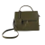 Bolsa Tote de Couro Katy Verde Musgo