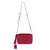 Bolsa Transversal de Couro Legítimo Carol Andória Cor Coral