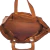 Bolsa Shopper de Couro Legítimo com Carteira Elisa Andória na cor caramelo