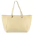 Bolsa Shopper de Couro Legítimo com Carteira Elisa Andória na cor amarelo candy