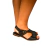 Sandália de Couro Legítimo Confort Tulip Andória Preto - comprar online