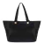 Bolsa Shopper de Couro Legítimo com Carteira Elisa Andória na cor preto