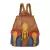 Mochila de Couro Legítimo Leve com Varios Compartimentos Estilo Boho  Joyce
