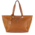 Bolsa Shopper de Couro Legítimo com Carteira Elisa Andória na cor caramelo