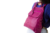 Mochila de Couro Legítimo Resistente Maluzinha Andória Cor Rosa Barbie - comprar online