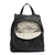 Mochila de Couro Legítimo Resistente Maluzinha Andória Cor Off White Com Caramelo - comprar online