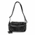 Bolsa Transverssal de Couro Legíitmo Daniela Cor Preto - comprar online