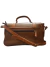 Bolsa Baguete Transversal de Couro Legítimo Maya Cor Chocolate Caramelo - loja online