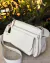 Bolsa Transverssal de Couro Legíitmo Daniela Cor Off White - comprar online