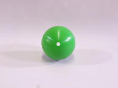 Bola Vinil Contato 100mm com Peso - Verde