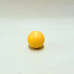 Bola 80mm - Bola Brasileira - Malabarismo - Amarela