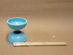 Diabolo 130mm - Azul