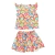 Conjunto saia (com shorts) e camiseta - Póim - 5 anos