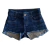 Shorts jeans escuro - Billy Fran - 10 anos
