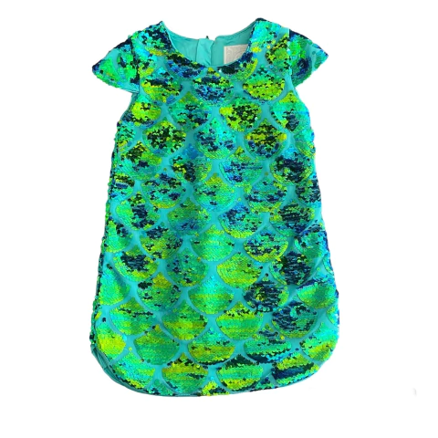Vestido em paetês - Disney - 4 anos (Pequena Sereia)