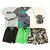 Kit Sortido 10 Peças de Roupas Infantil Menino (5 Camisetas + 5 Bermudas) - Tam 1 a 14 - loja online
