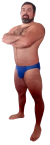 SLIP MIDI AZUL REY